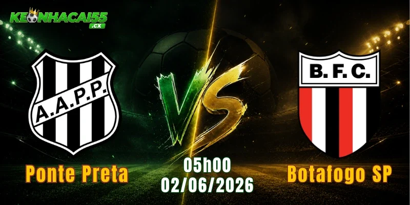 Soi Kèo Ponte Preta vs Botafogo SP,05h00 Ngày 02/06: Derby Trụ Hạng Nghẹt Thở