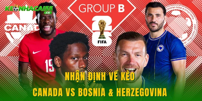 Nhận định về kèo Canada vs Bosnia & Herzegovina